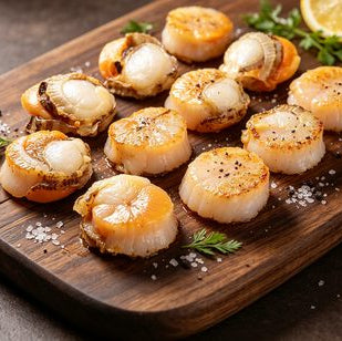 Premium Seared Scallops